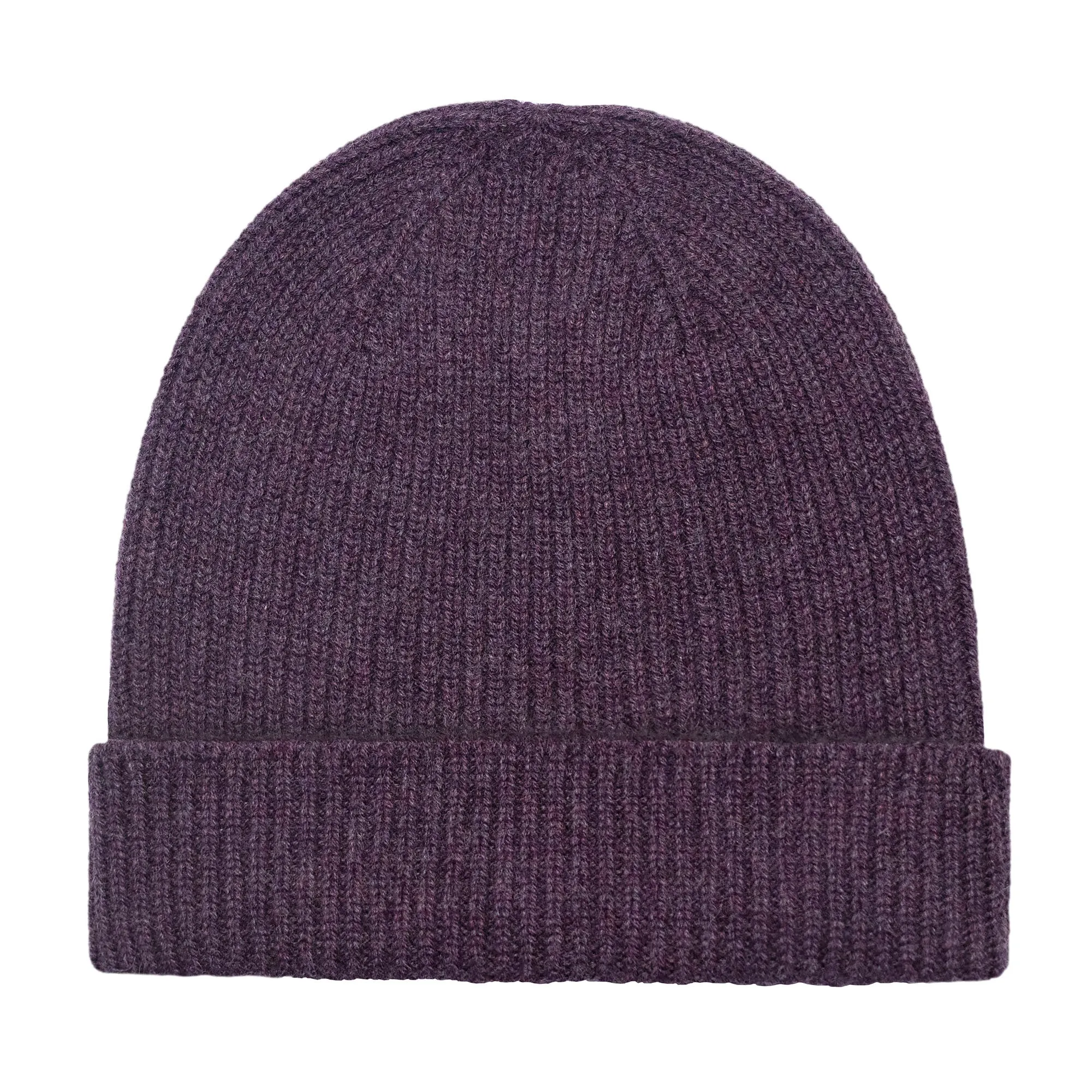 100% Cashmere Beanie Hat