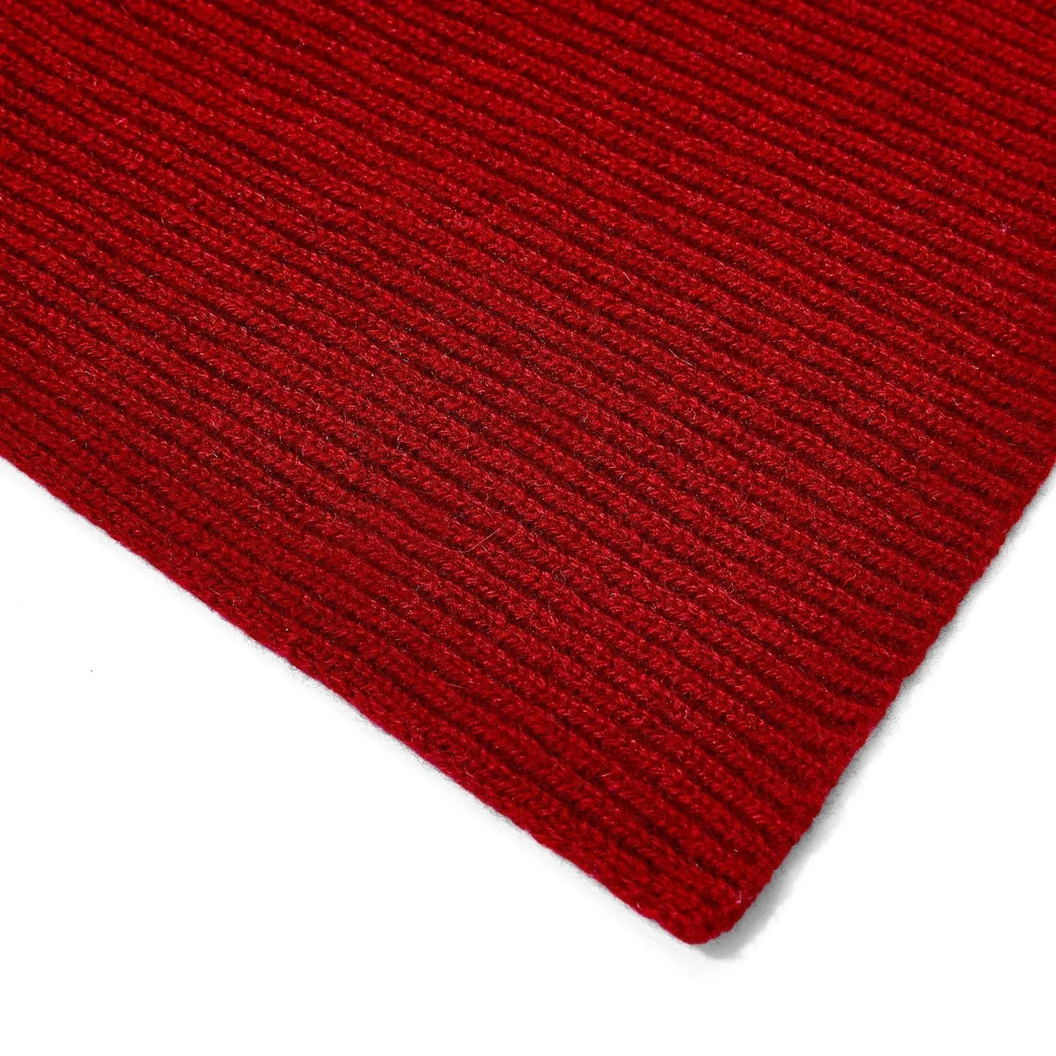 100% Cashmere Ribbed Scarf