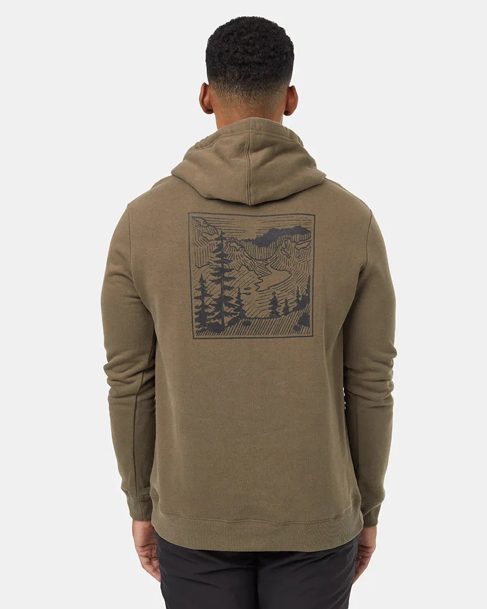 10TREE ETCHED MOUNTAIN HOODIE