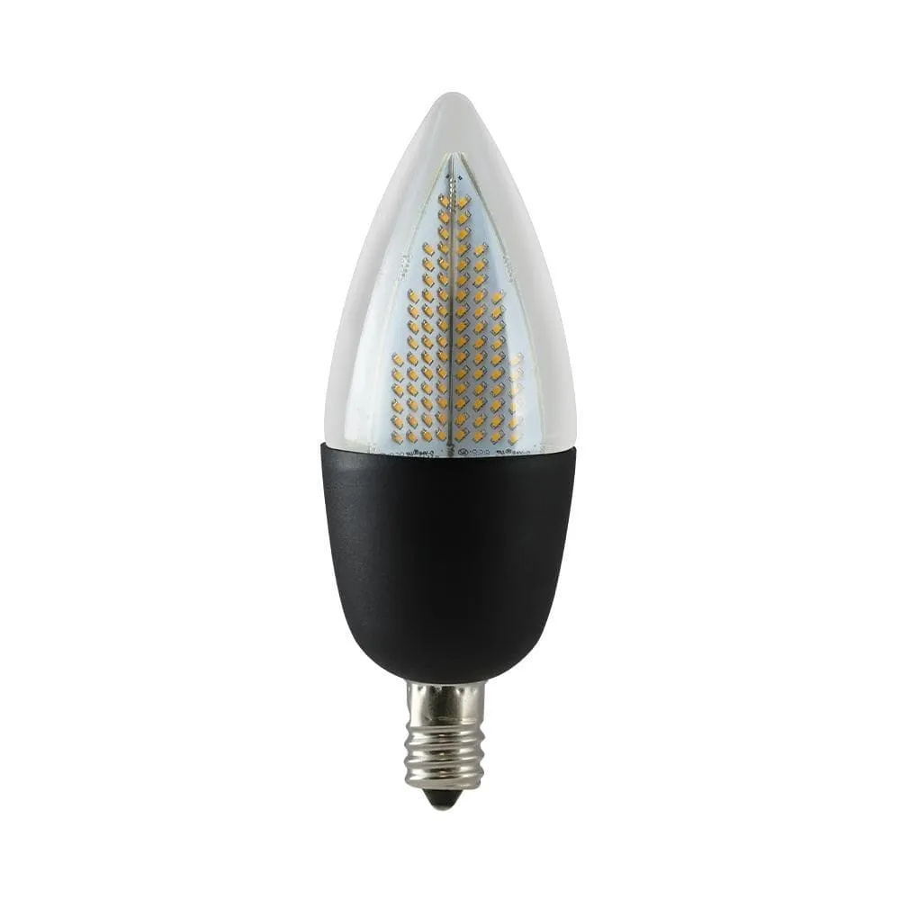 1W CA9.5 Non-Dimmable LED Bulb - 120 Degree Beam - E12 base - 80 Lm - 1800K CCT