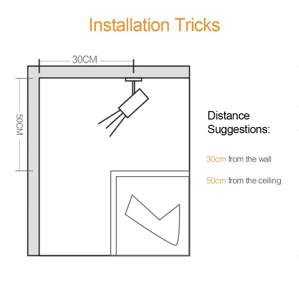 AiS Modern LED Ceiling Spotlights Surface Mounted 360 90 Angle Rotation