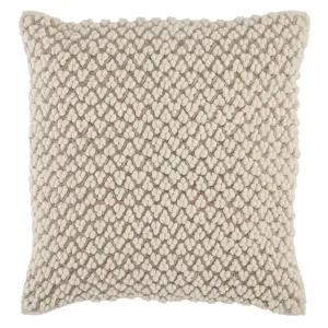 Angora AGO03 Light Taupe/Ivory Pillow