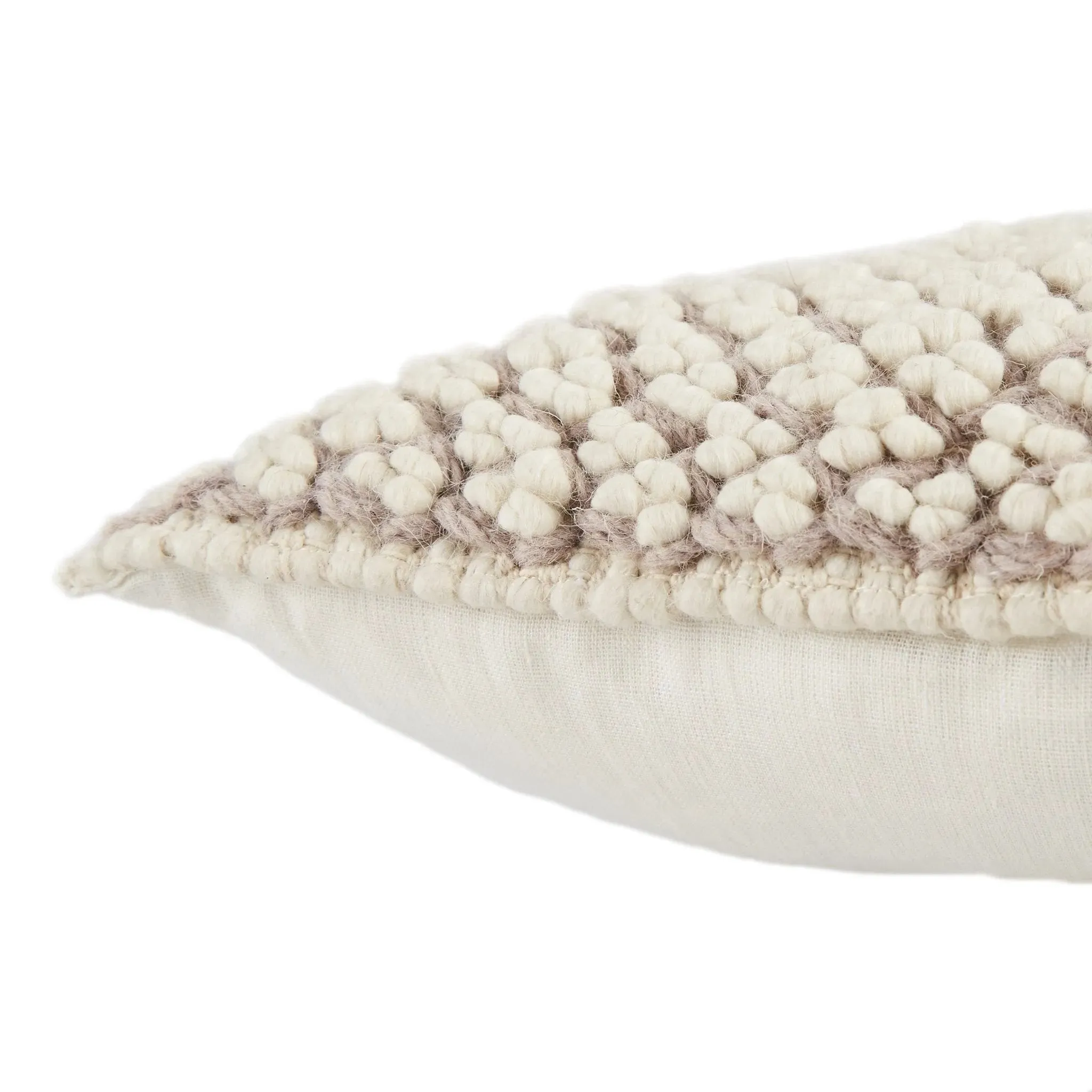 Angora AGO03 Light Taupe/Ivory Pillow