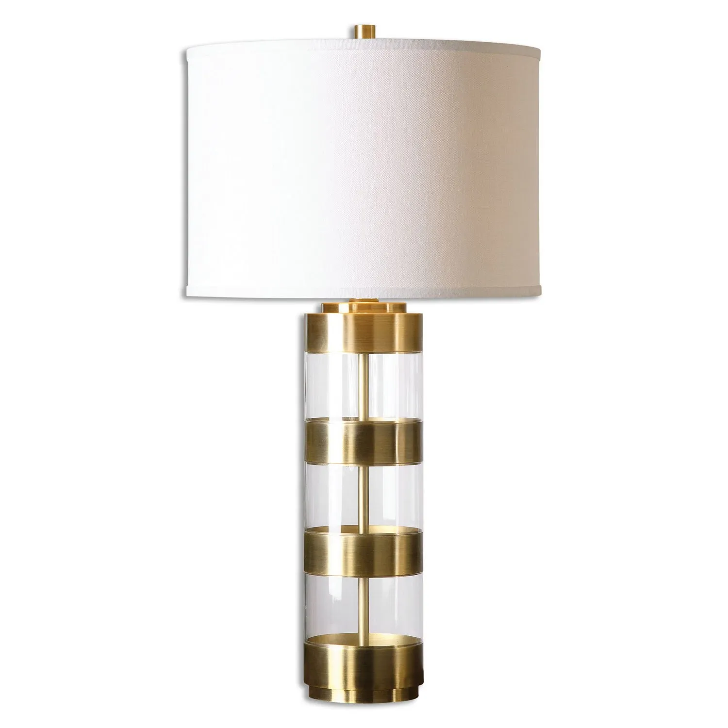 Angora Brushed Brass Table Lamps