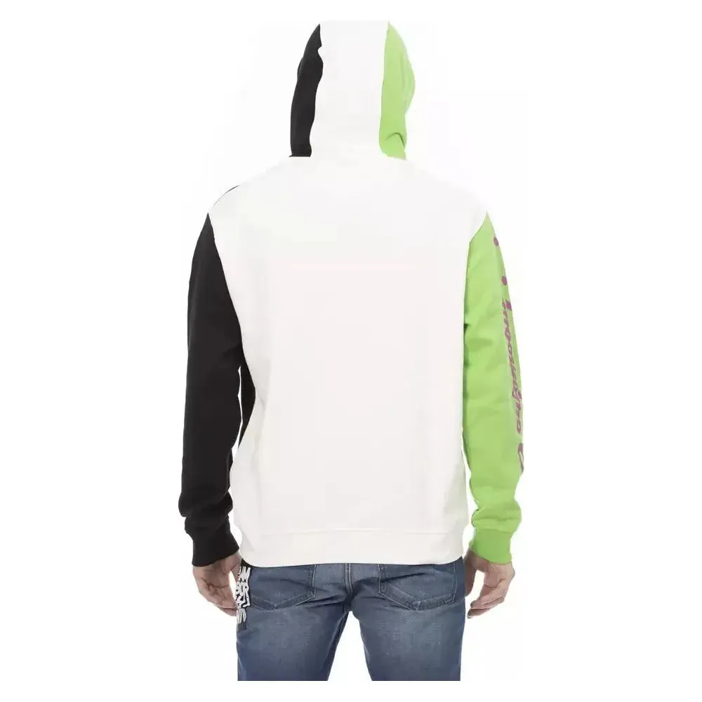 Automobili Lamborghini White Cotton Men Sweater