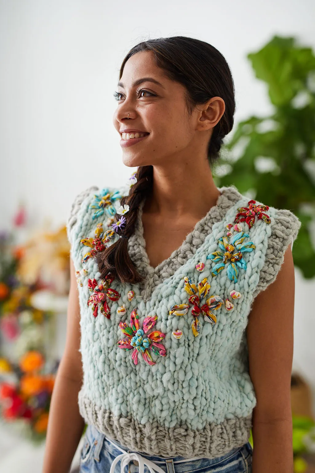 Blooming Vest Pattern