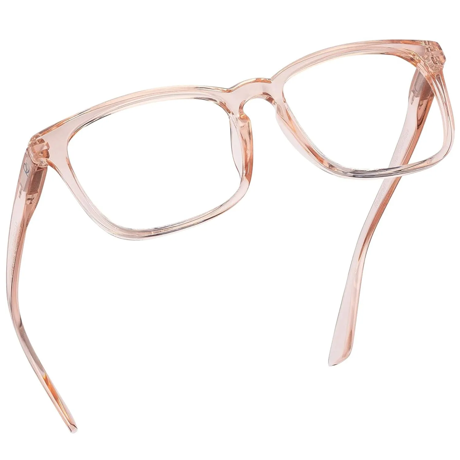 Blue Light Blocking Reading Glasses (Blush, 175 Magnification) Computer