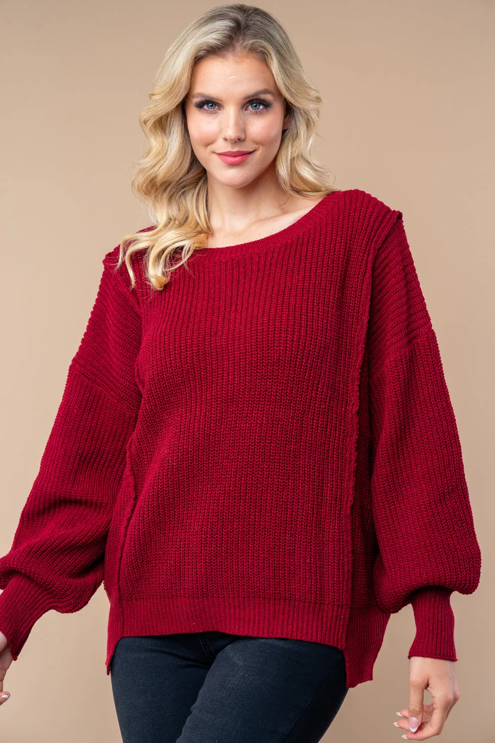 Burnt Red Sweater