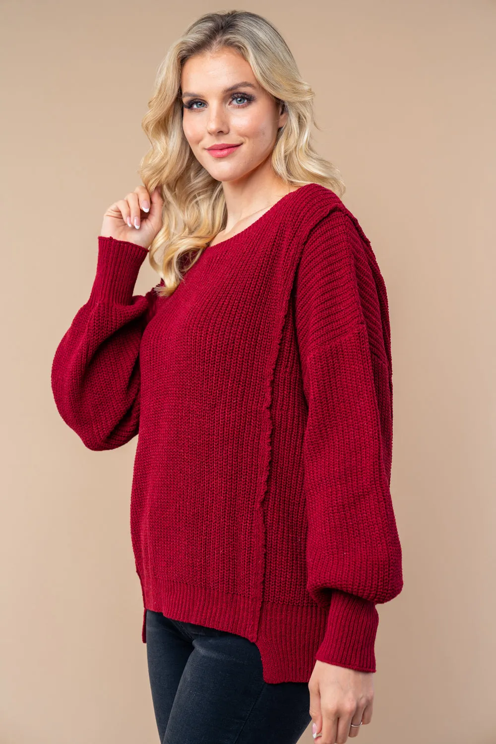 Burnt Red Sweater