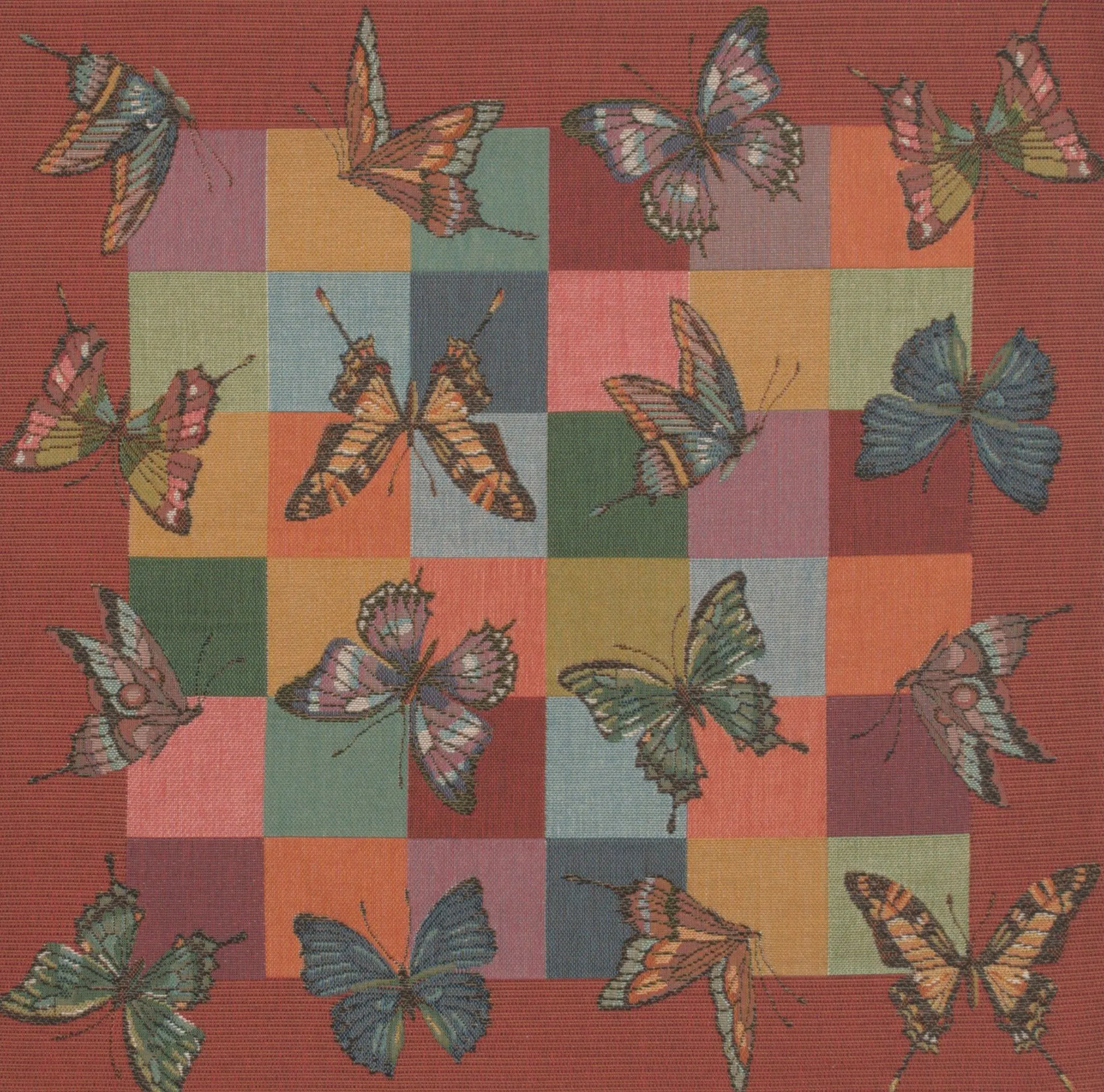 Butterflies 1 French Tapestry Cushion