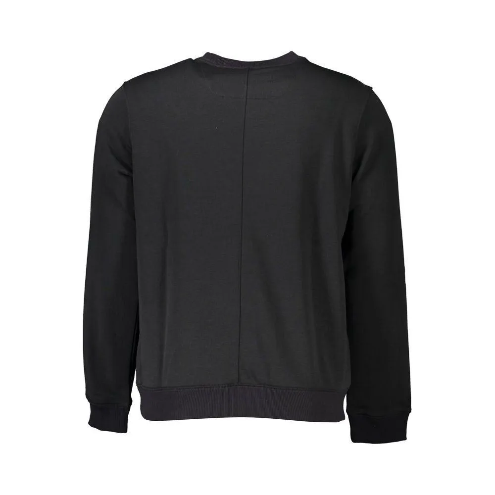 Calvin Klein Sleek Black Crew Neck Sweater