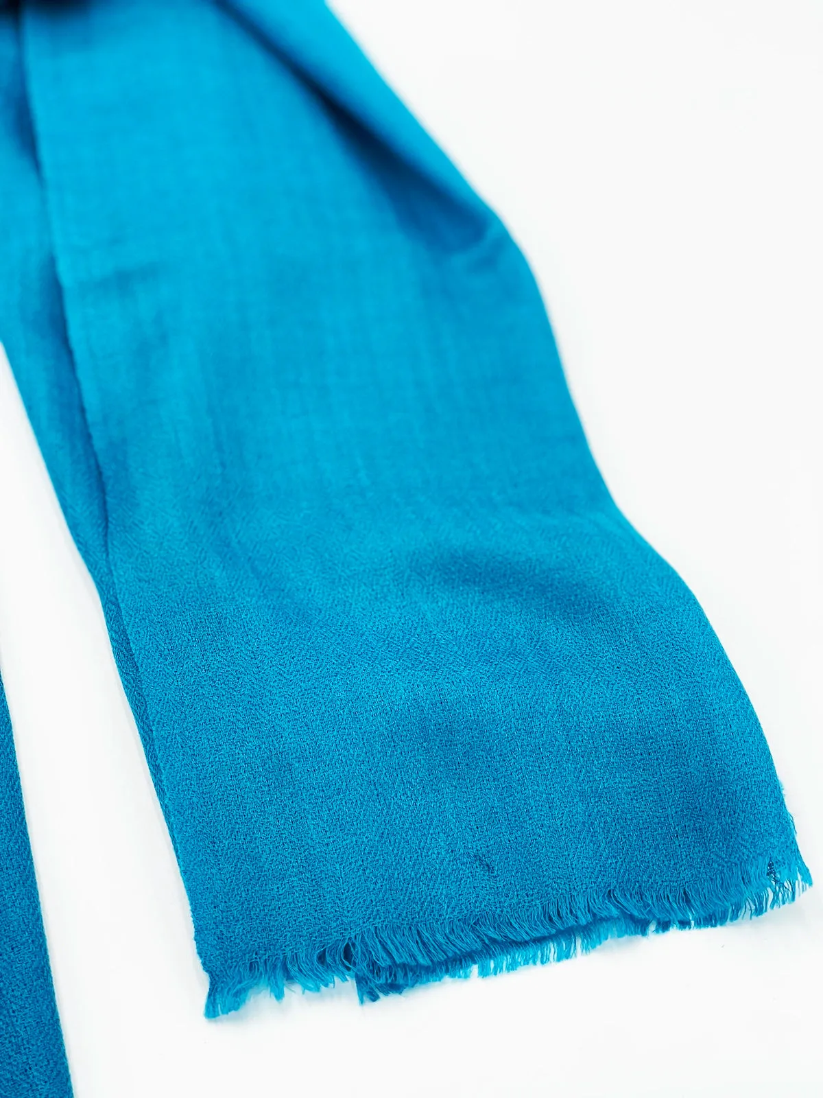 Cashmere Scarf - TURKISH BLUE