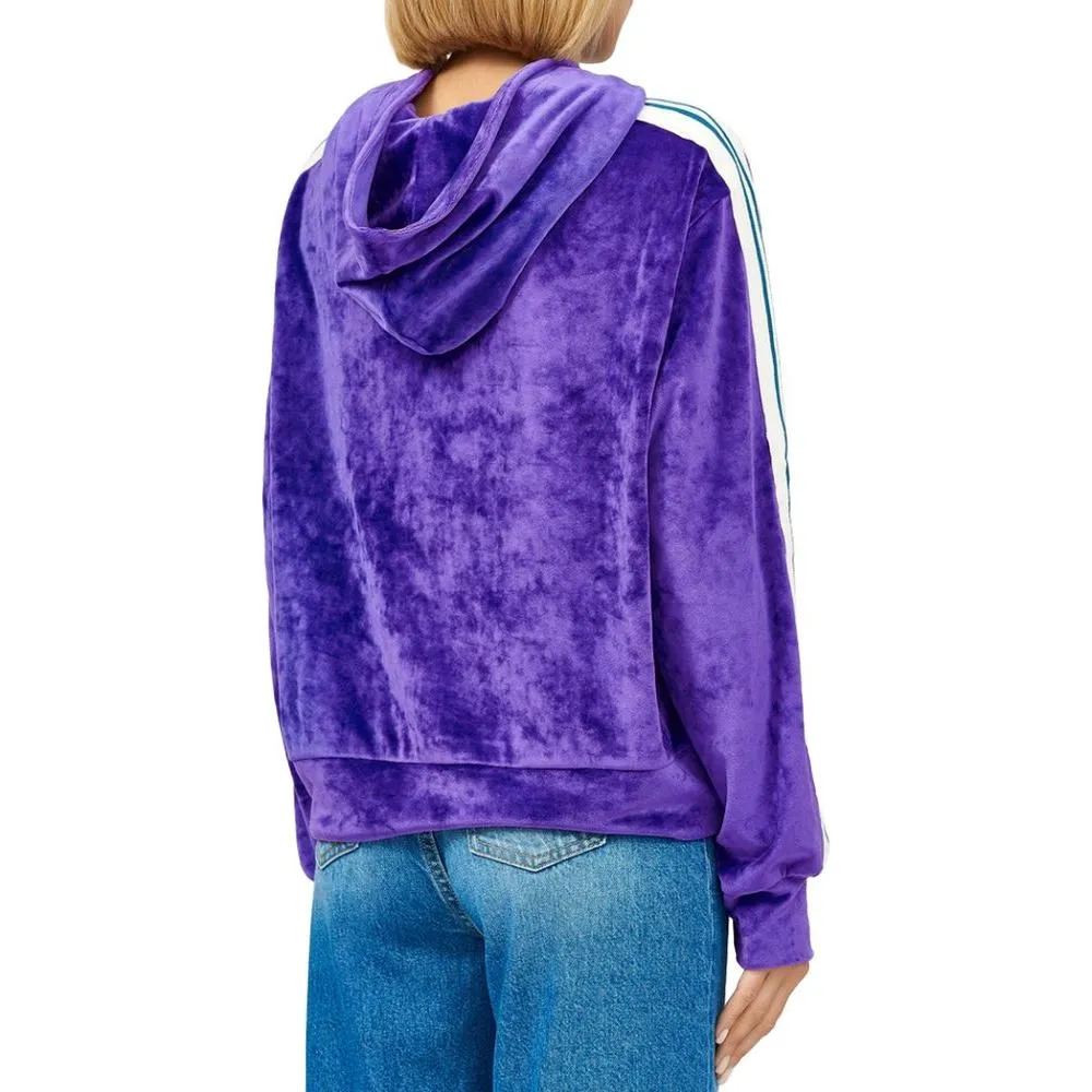 Comme Des Fuckdown Purple Polyester Sweater