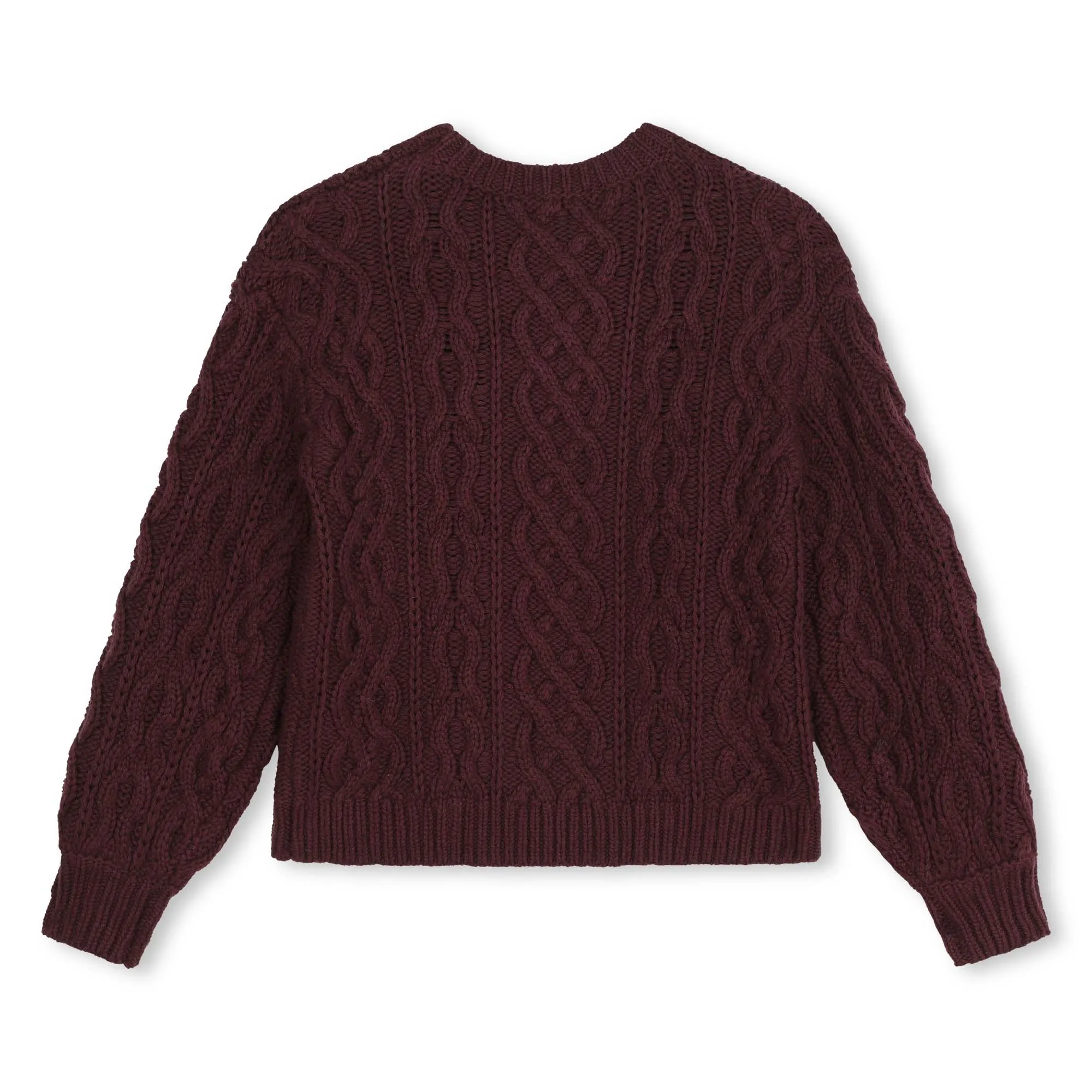 Crimson Mini Me Knitted Sweater