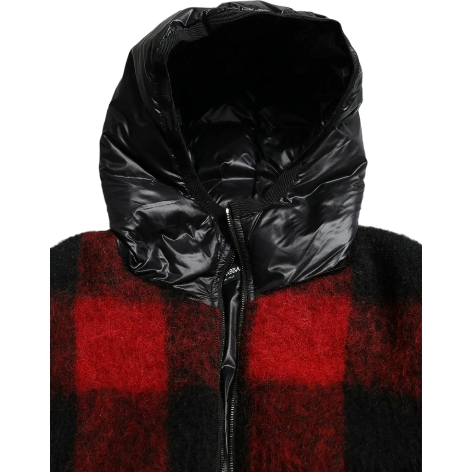 Dolce & Gabbana Elegant Buffalo Check Poncho Jacket