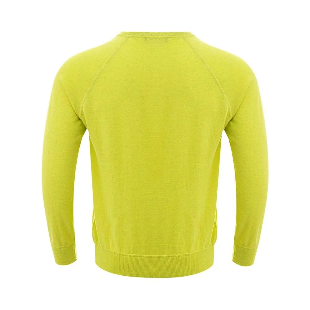 Gran Sasso Sunny Yellow Italian Cotton Sweater