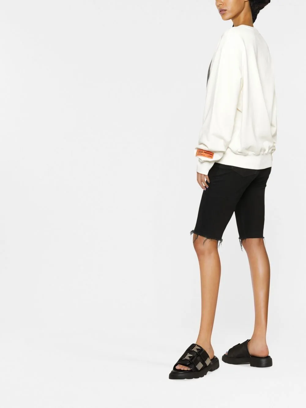 Heron Preston Sweaters White