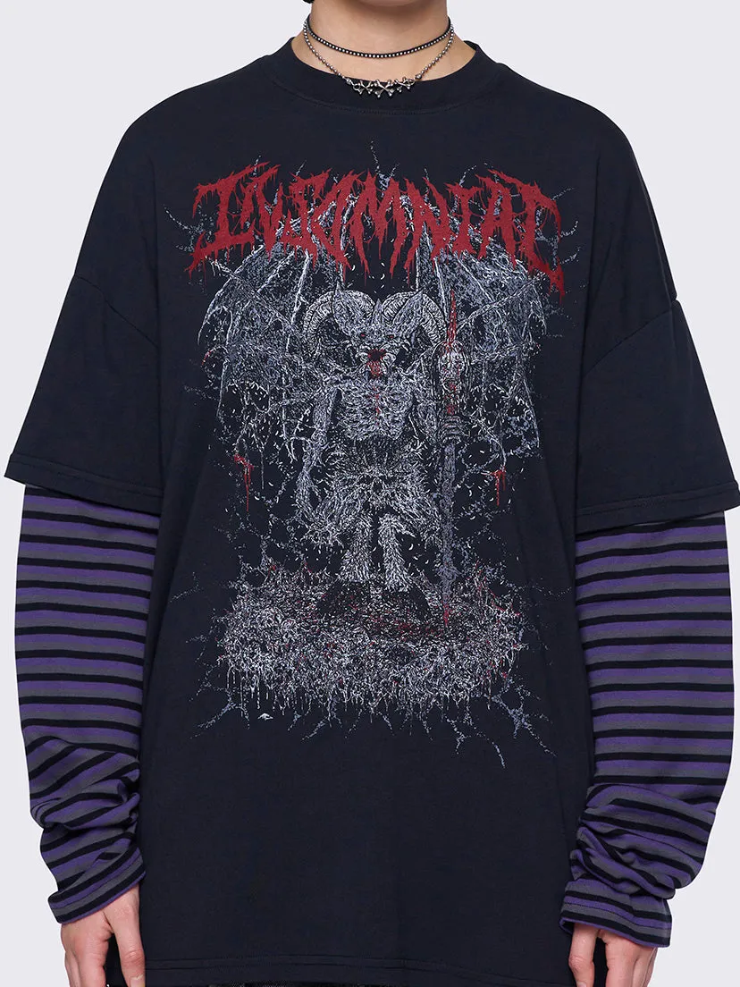 Insomniac Layered T-shirt