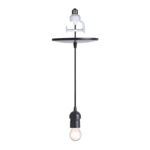 Instant Pendant Conversion Light Kit Adapter - Matte Black