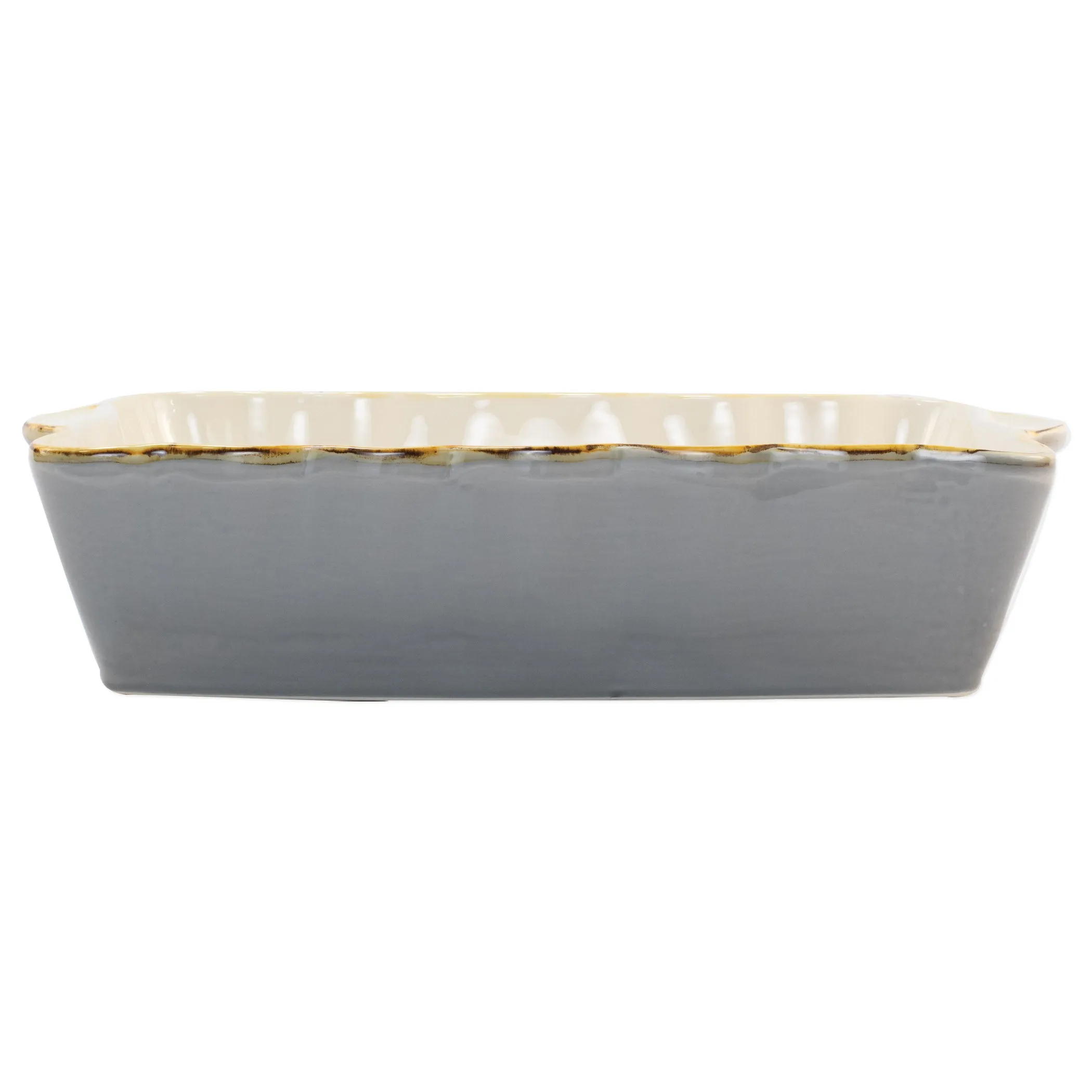 Italian Bakers Large Rectangular Baker - Gray