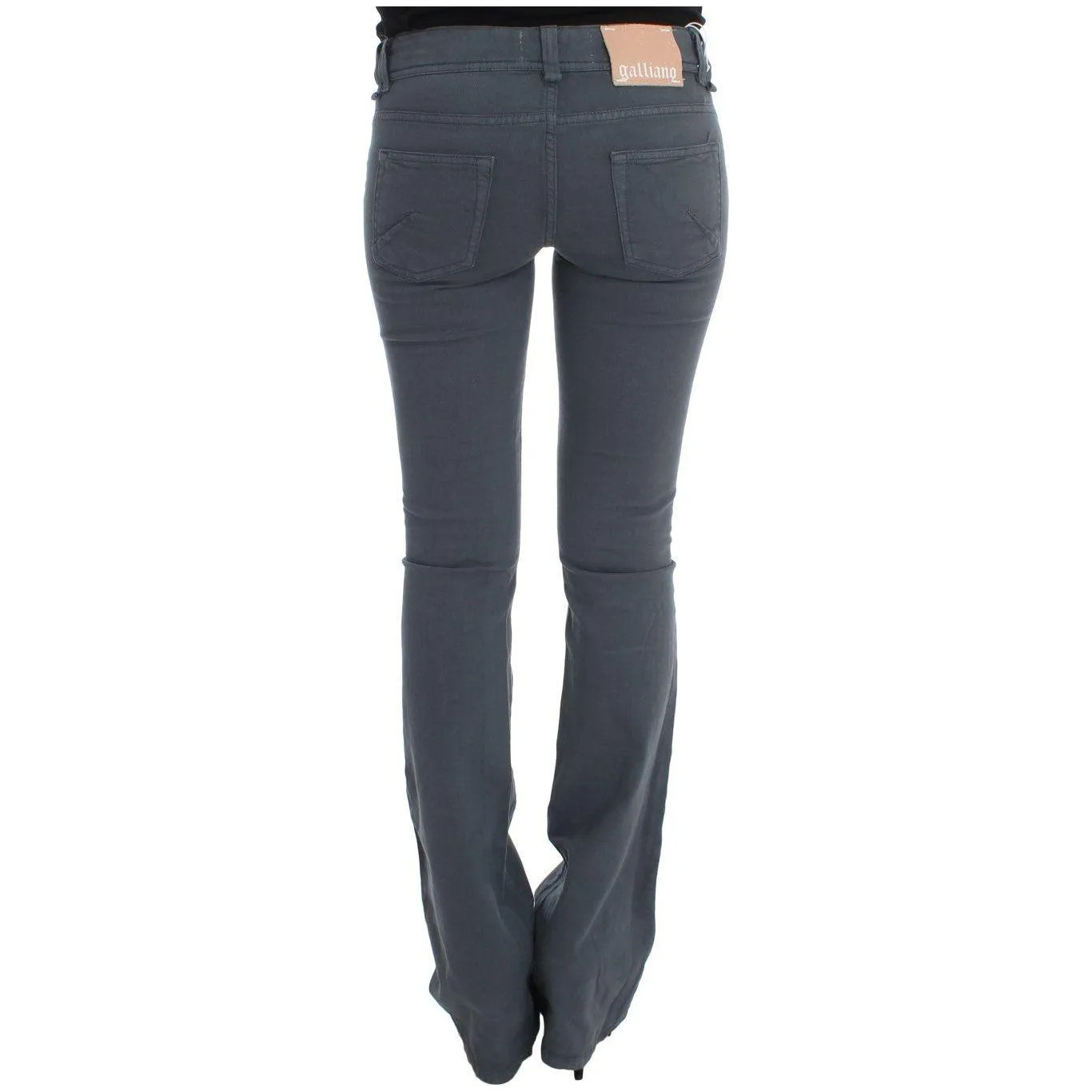 John Galliano Elegant Slim Fit Bootcut Jeans