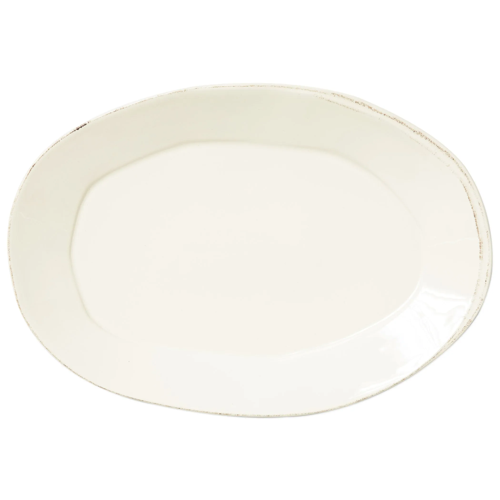 Lastra Oval Platter - Linen