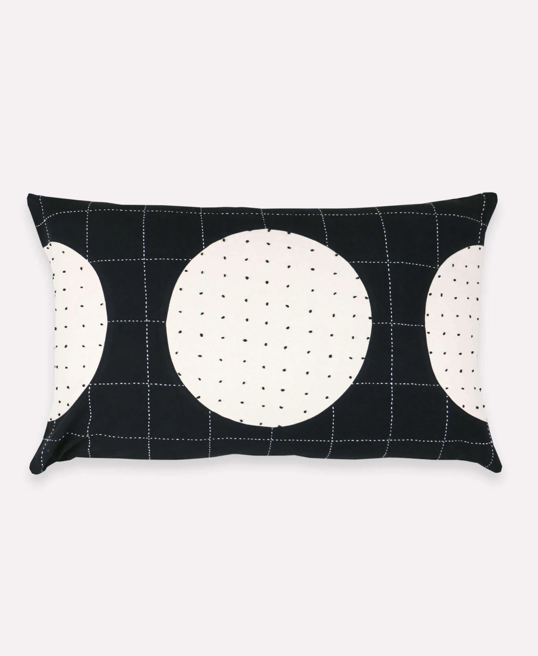 Lunar Dot Lumbar Pillow