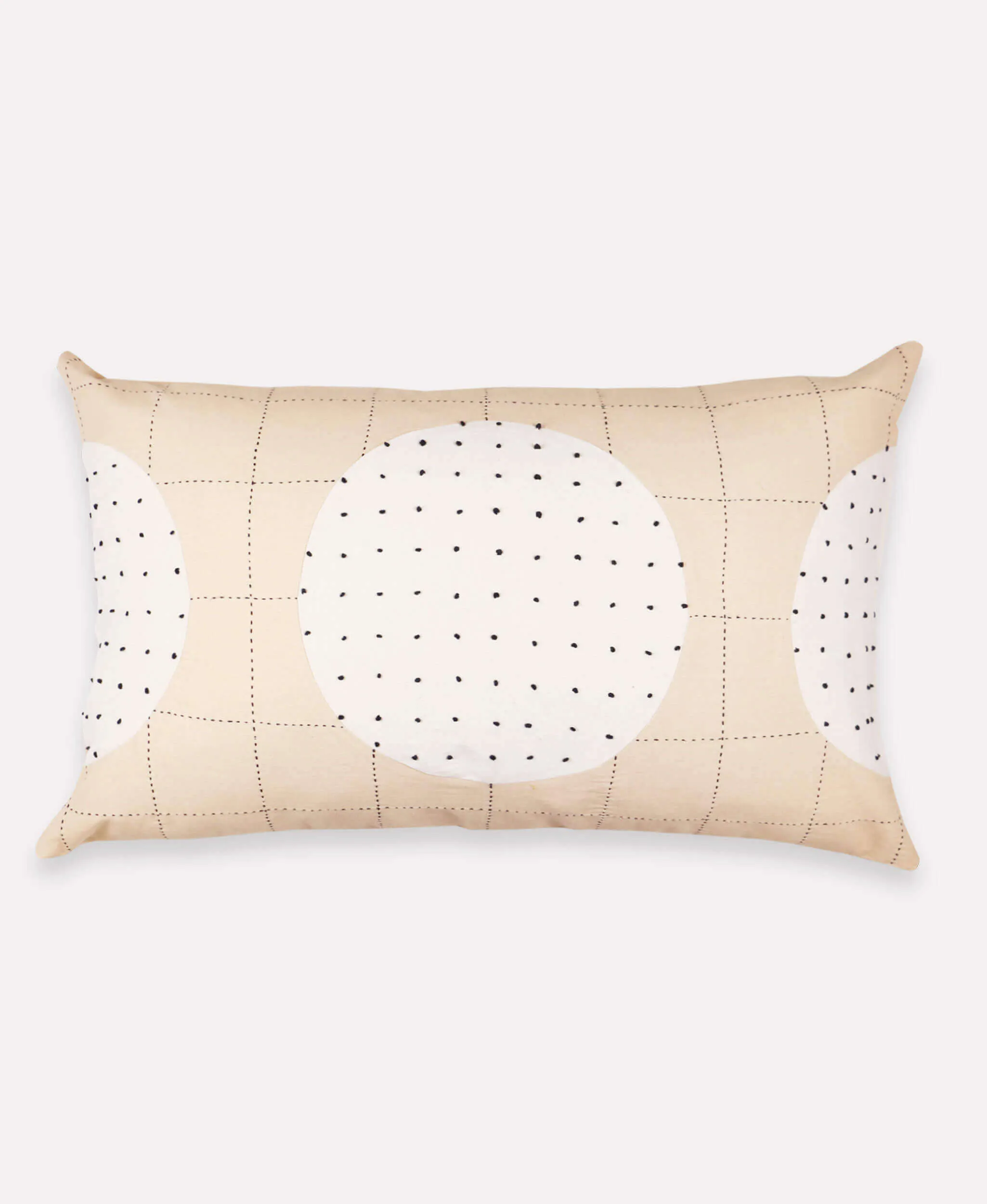 Lunar Dot Lumbar Pillow