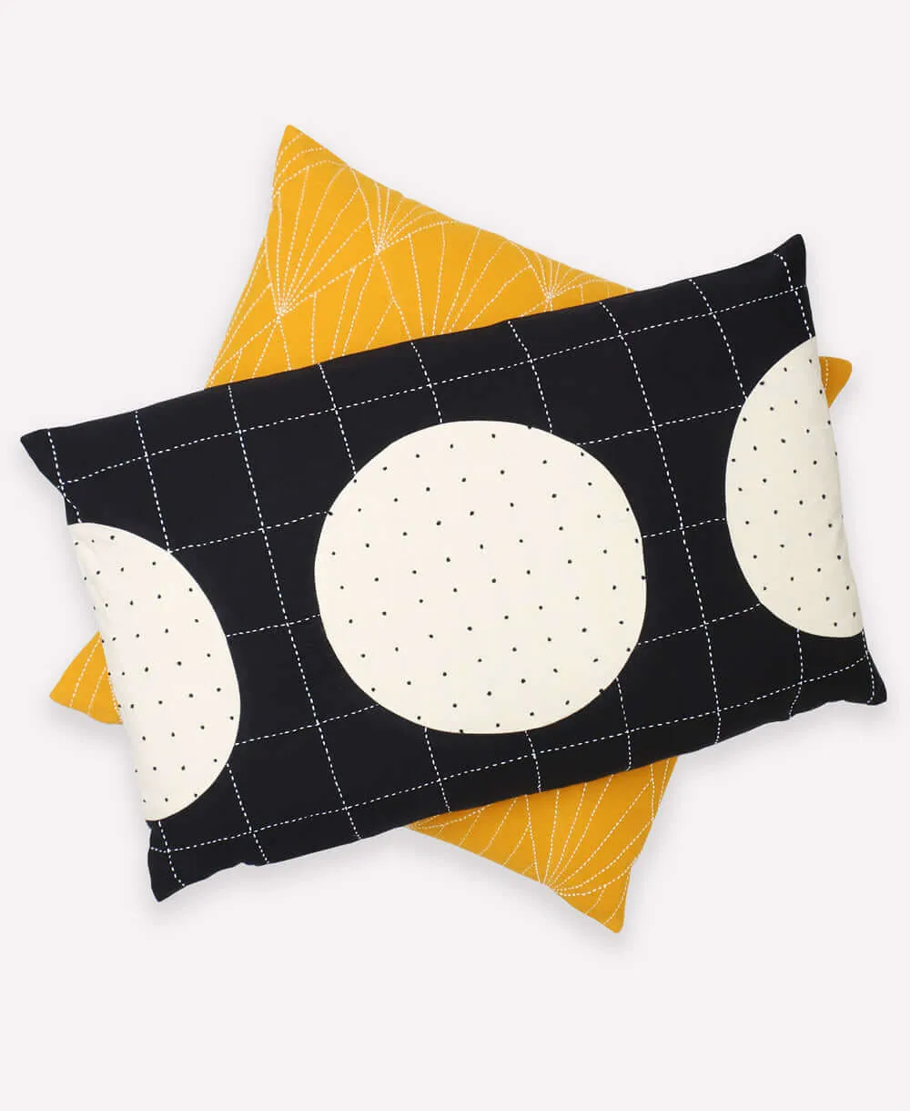 Lunar Dot Lumbar Pillow