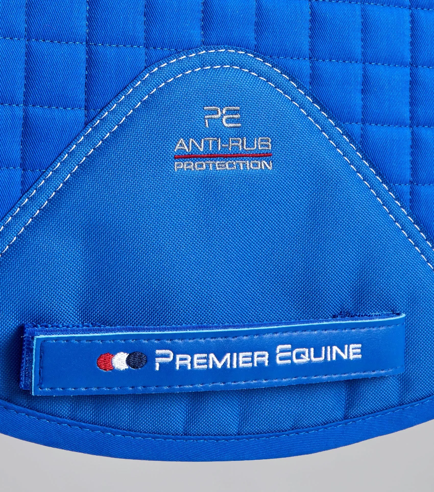 Merino Wool Saddle Pad - GP/Jump Numnah Royal Blue/Navy Wool