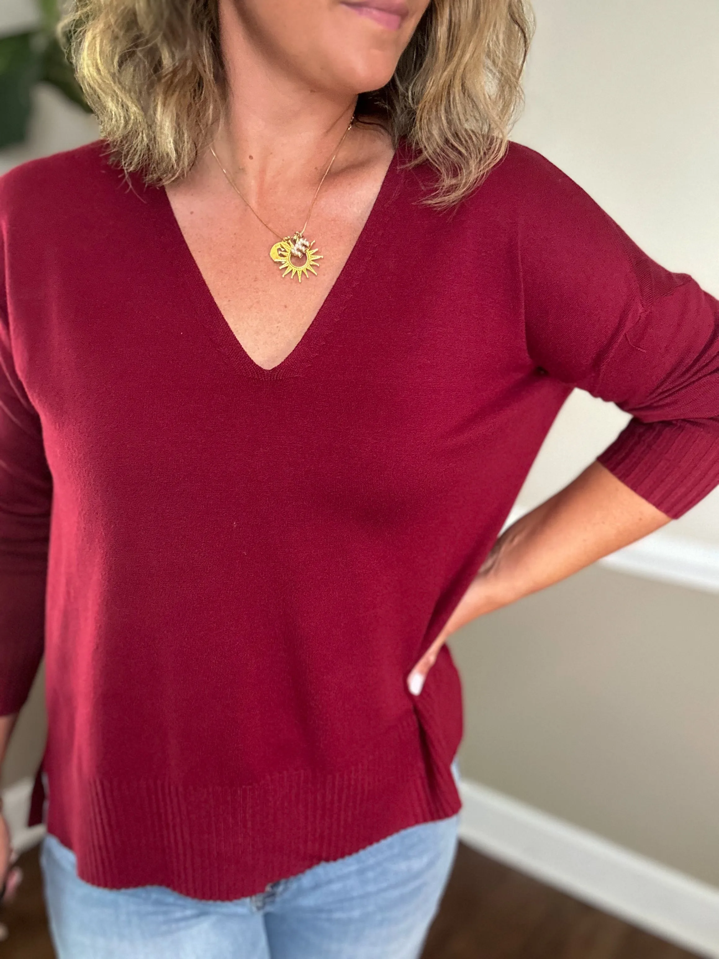 Merlot Dreams Sweater