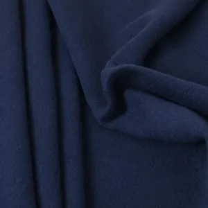 Navy Blue Coating Cashmere Blend 2647