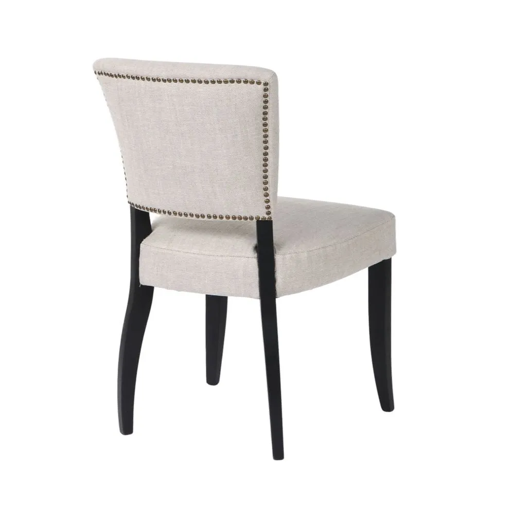 Noah Dining Chair Set of 2 - Natural Linen