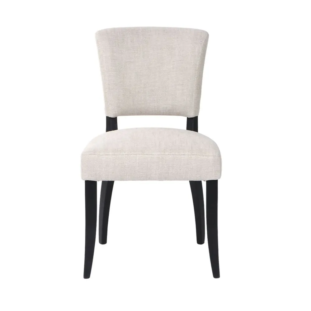 Noah Dining Chair Set of 2 - Natural Linen