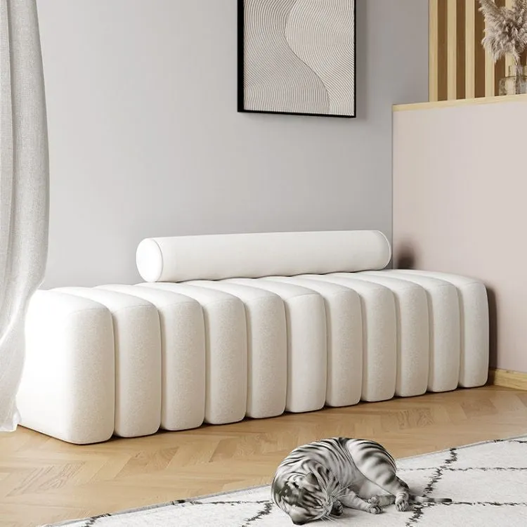 Nordic Style Elegant Living Room Ottoman Hallway Bench