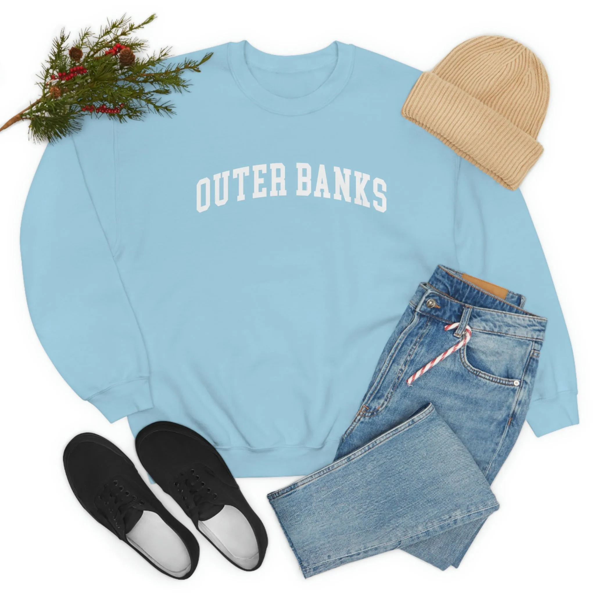 Outer Banks OBX Gildan 18000 Unisex Heavy Blend Crewneck Sweatshirt