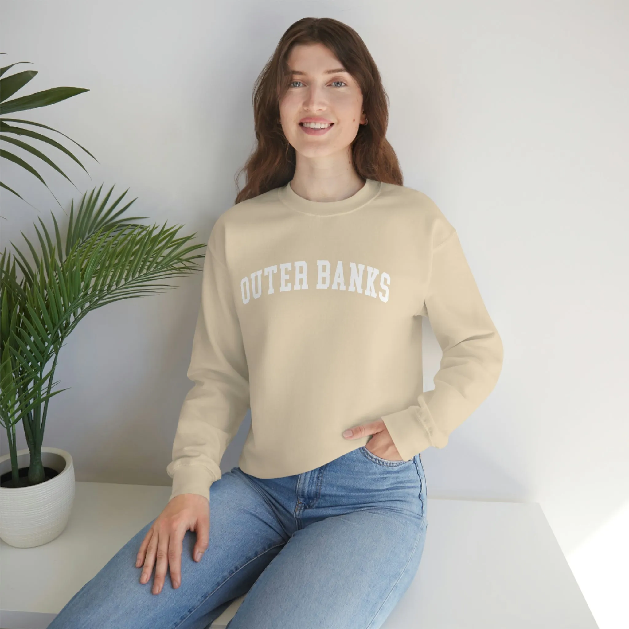 Outer Banks OBX Gildan 18000 Unisex Heavy Blend Crewneck Sweatshirt