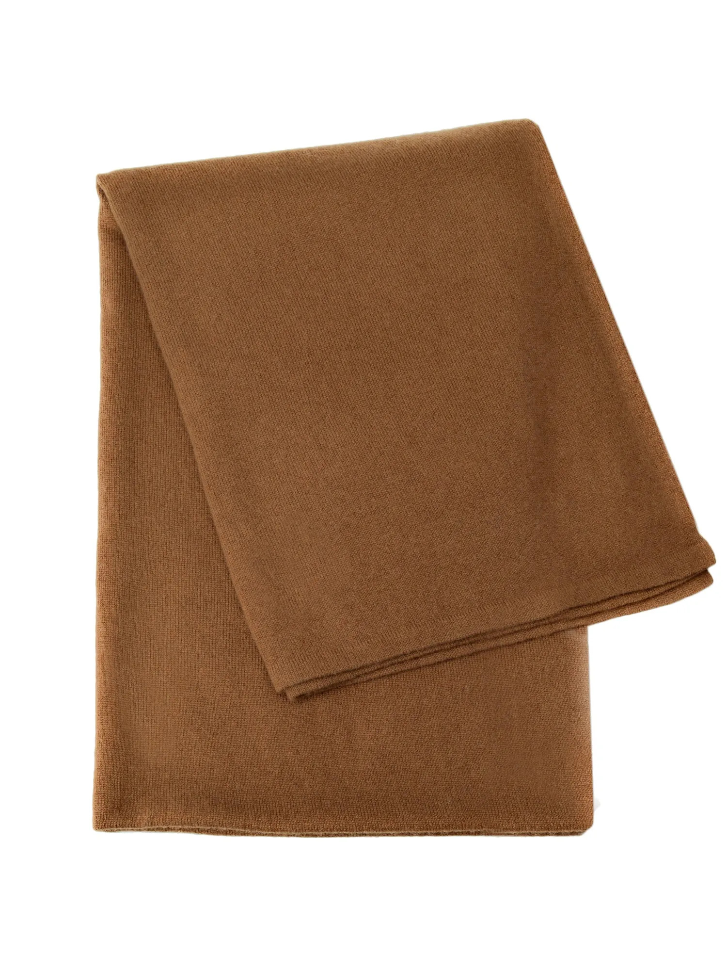 Oversized Scarf_Deep Camel