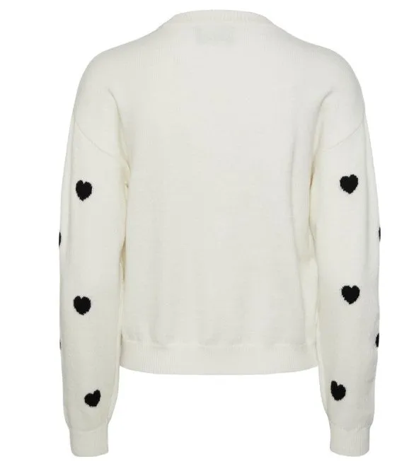 Pieces - Pieces Trui Pcanita Ls O-neck Knit Pullover D2d.