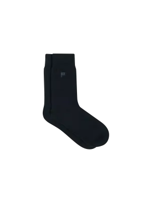 Recycled Cashmere Socks—black