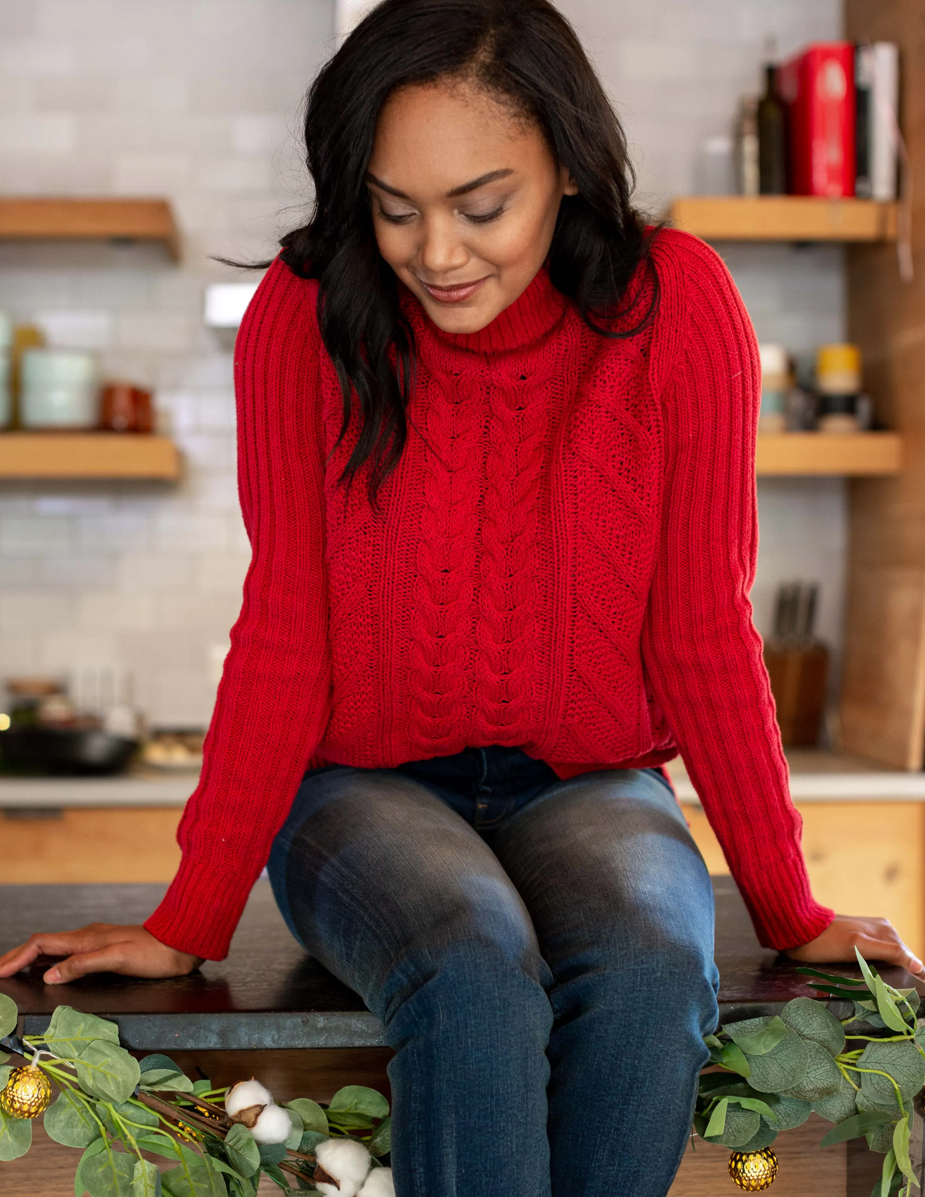 Recycled Cotton Fisherman Sweater