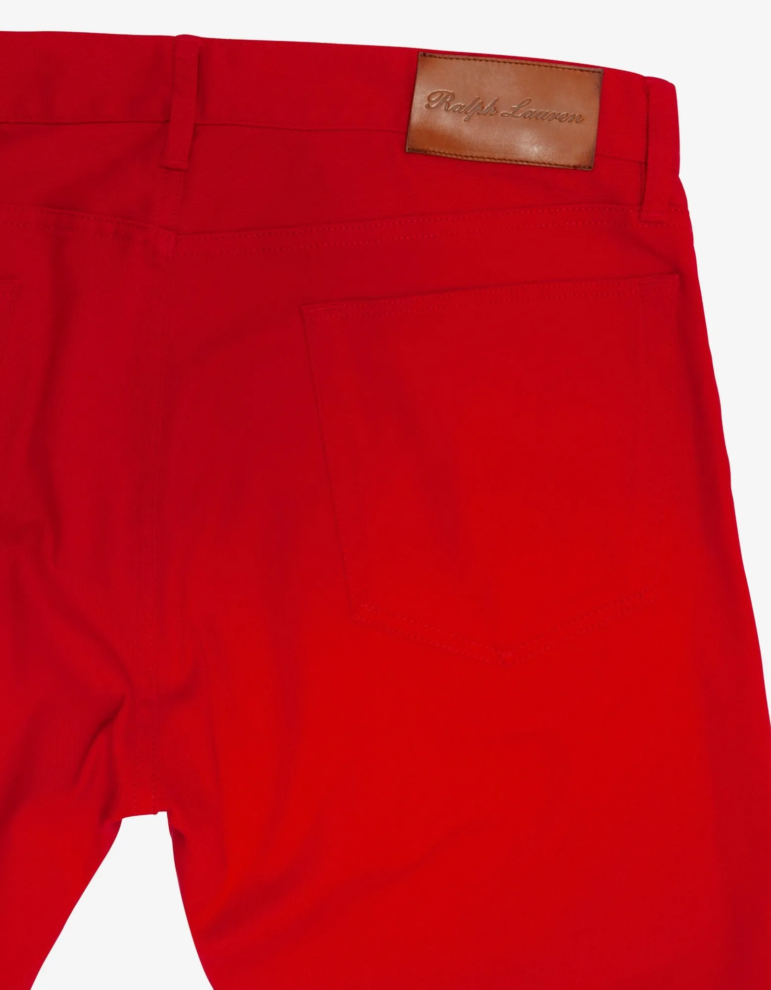 Red Slim Fit Jeans