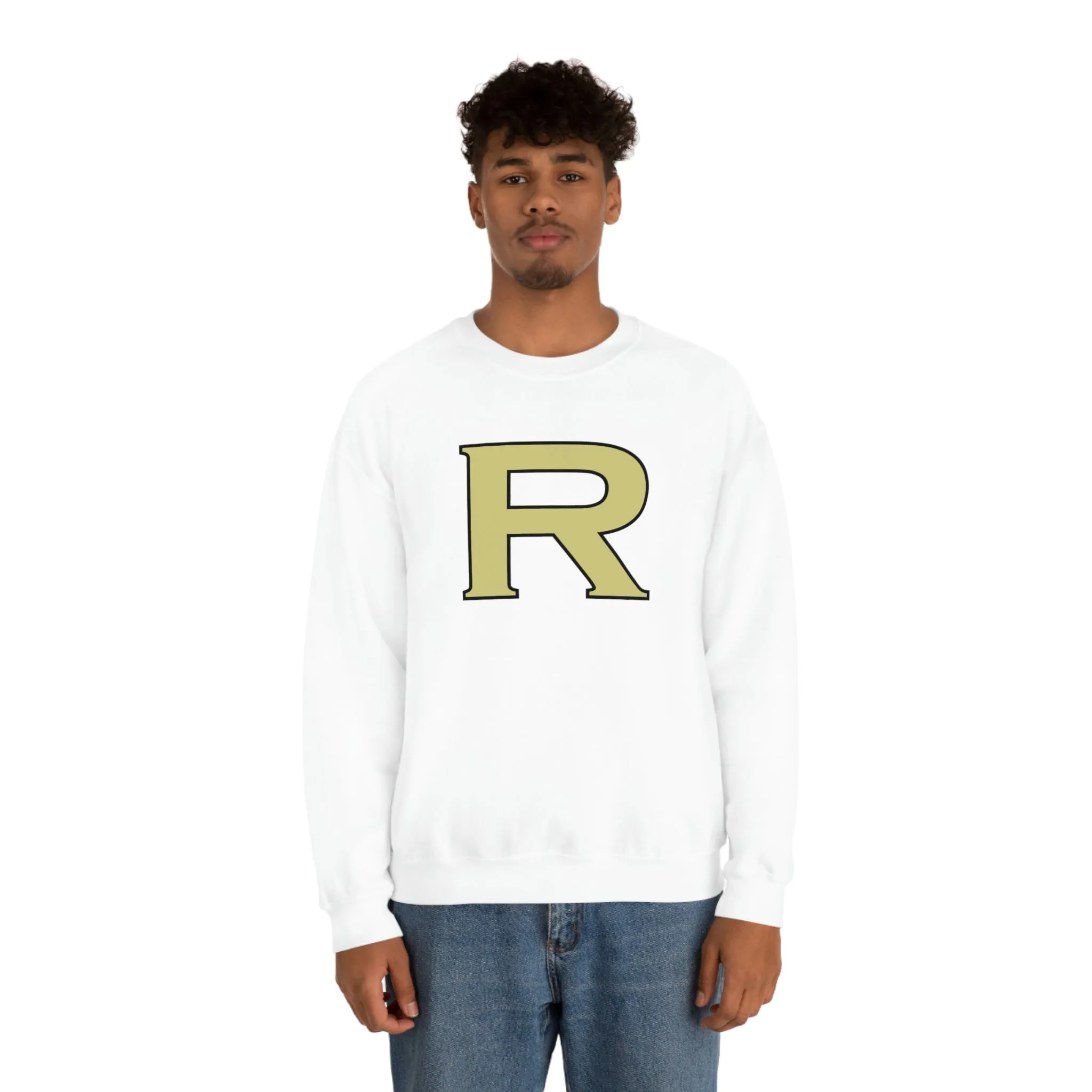 Rockmart Jackets School Spirit Gildan 18000 Unisex Heavy Blend Crewneck Sweatshirt