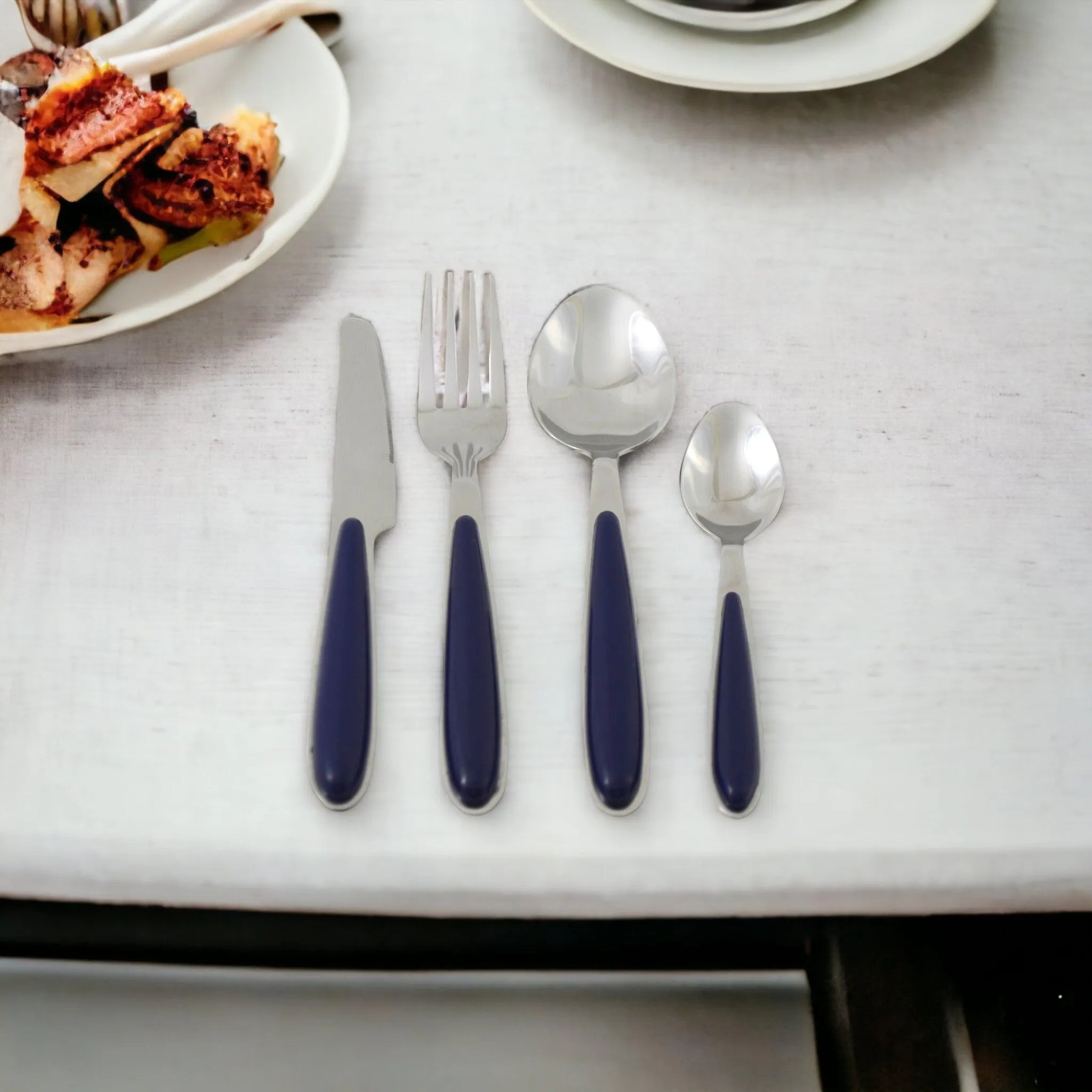 Silverware Blue