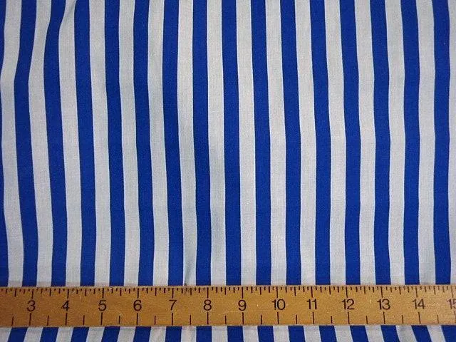 Striped Polycotton Print