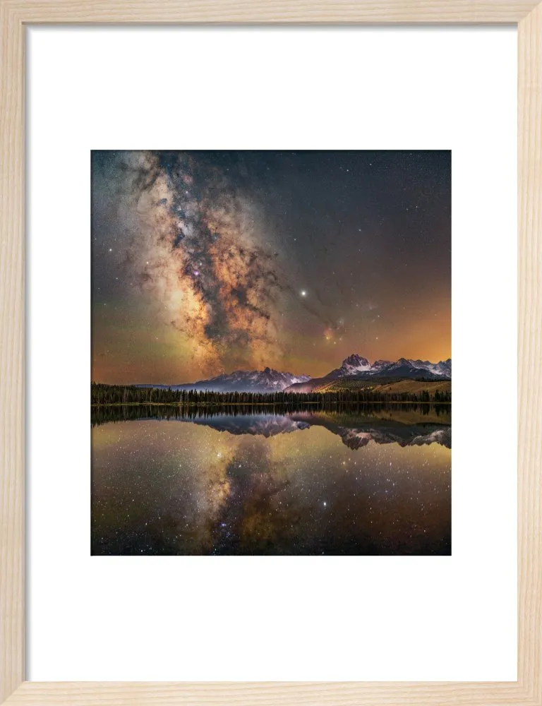 The Red Lake of Stars (Custom Print)