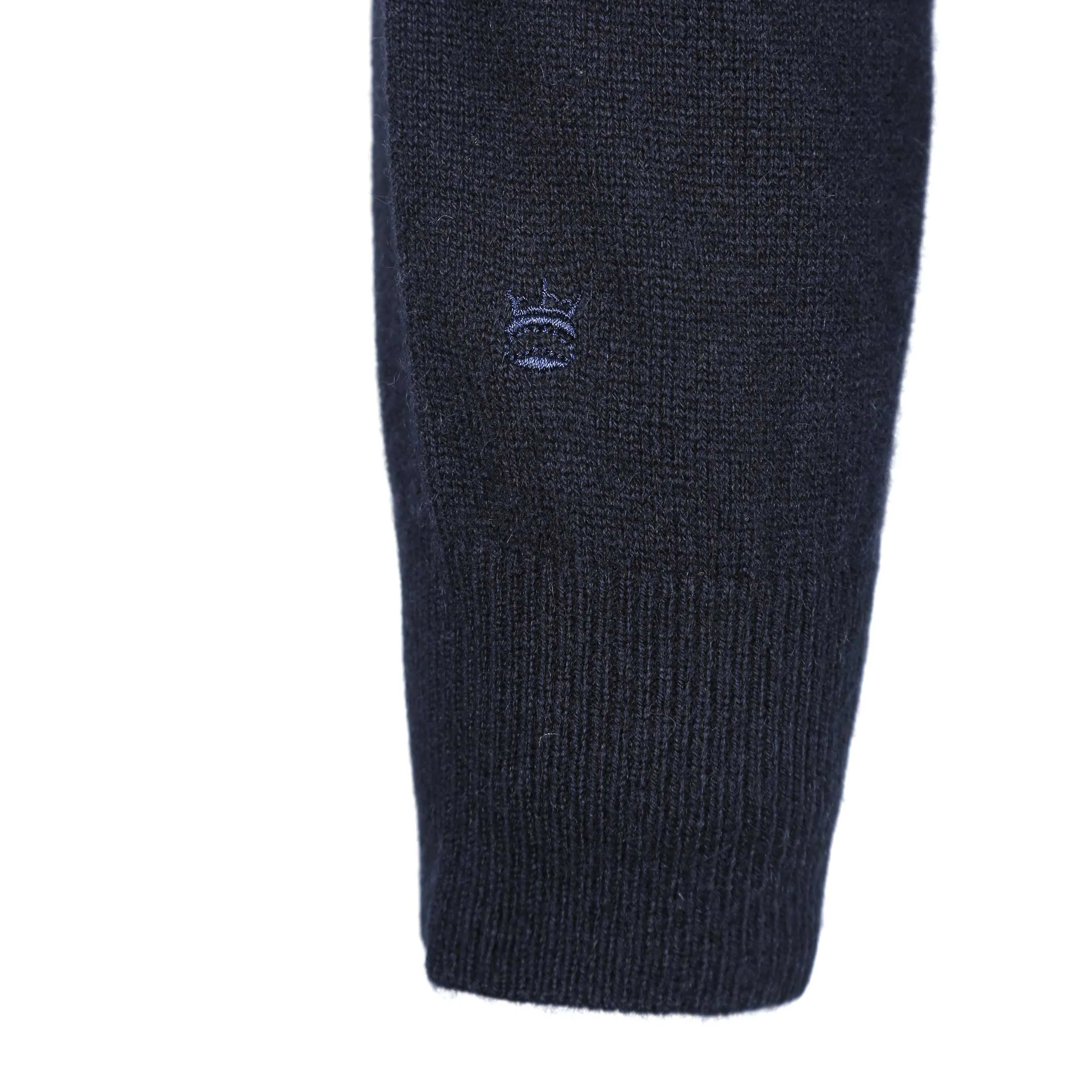 Thomas Maine Crew Neck Cashmere Knitwear in Black