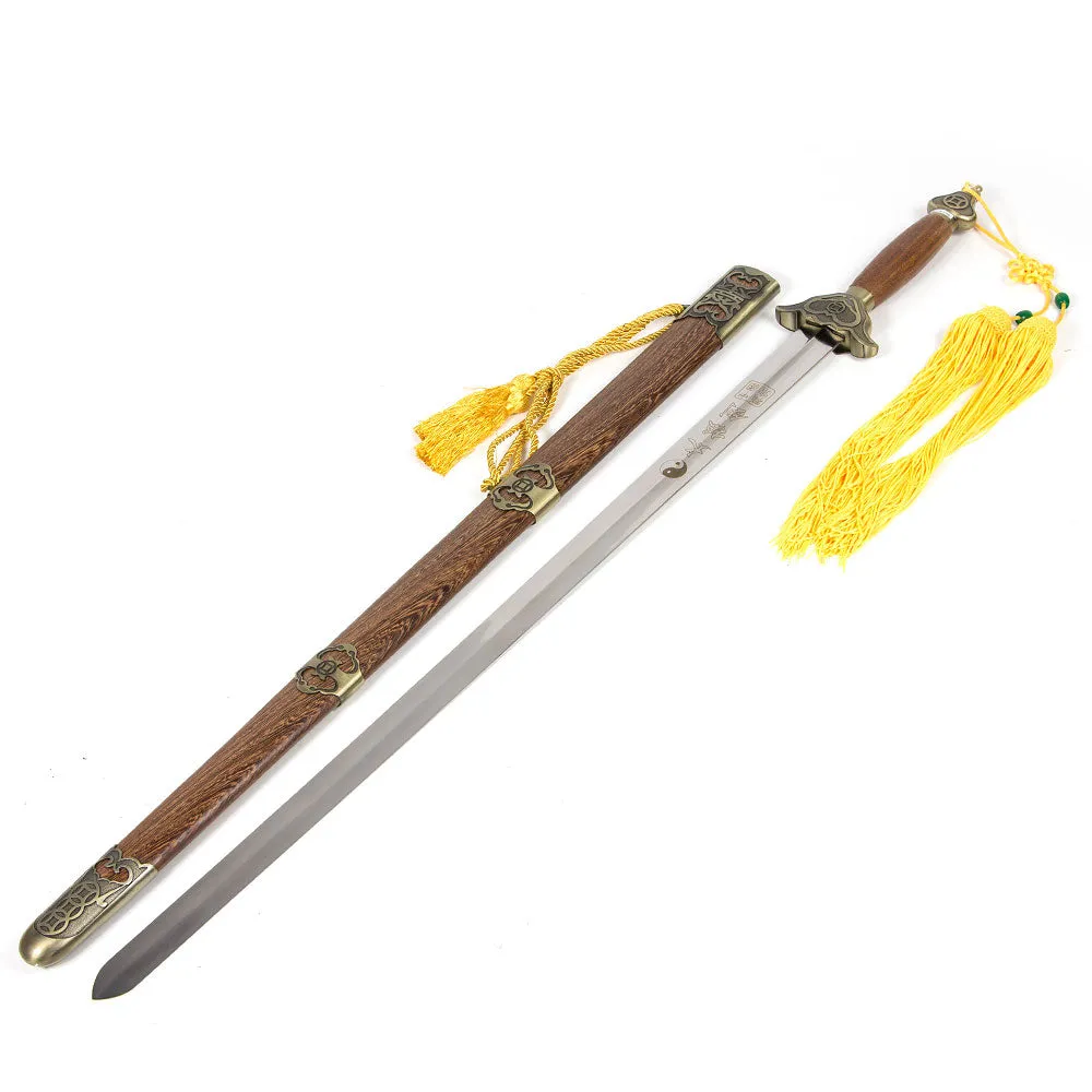 Traditional Straight Sword from Longquan Forge