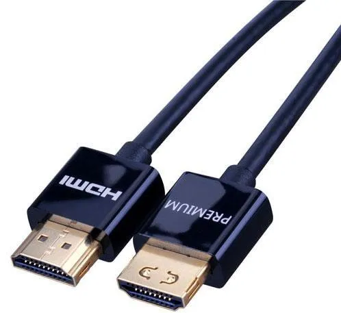 Ultra Slim Certified High Speed HDMI Cable with Ethernet, 6 feet