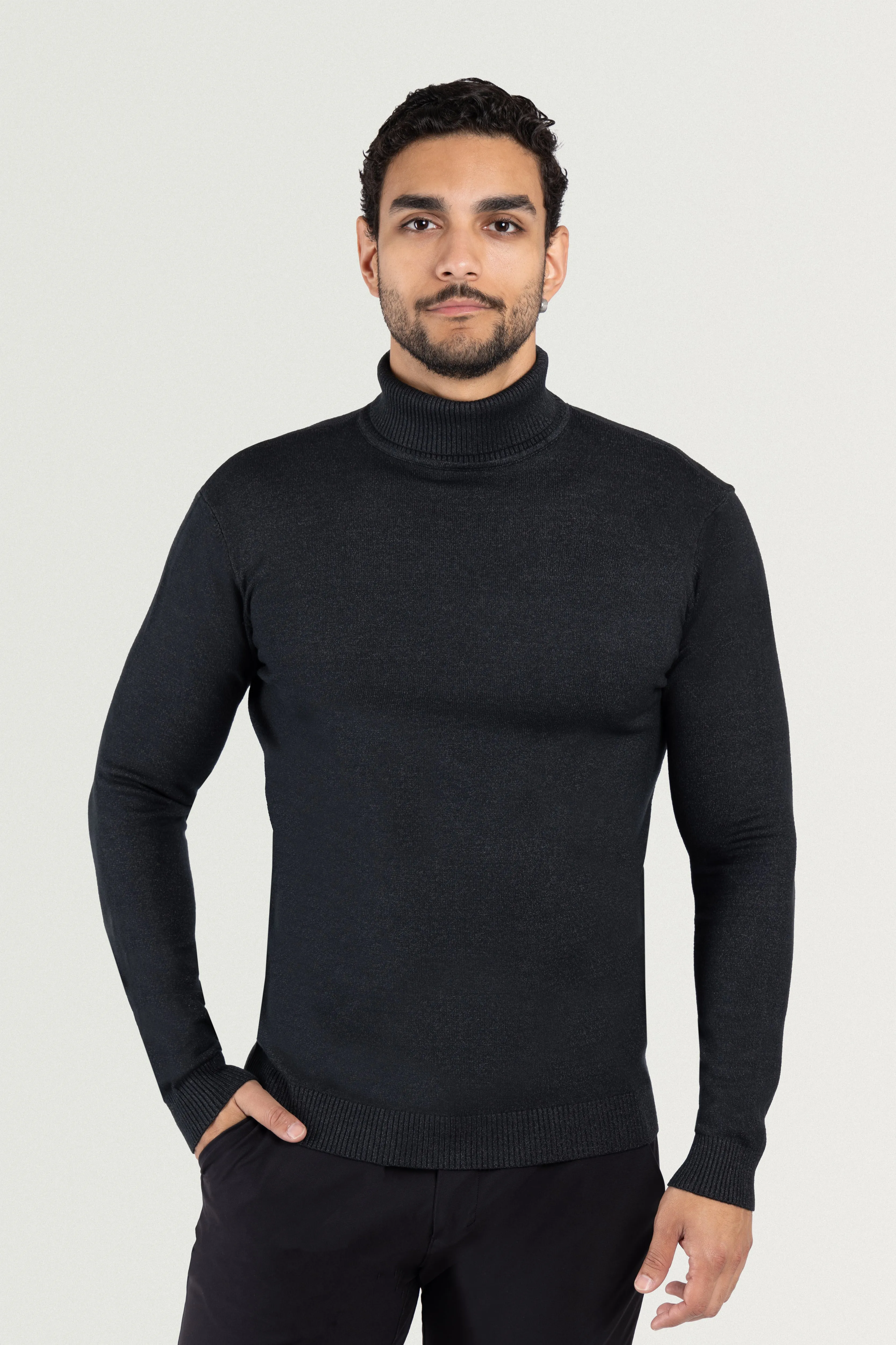 X RAY Men's Turtleneck Mock Neck Pullover Sweater Big & Tall Available